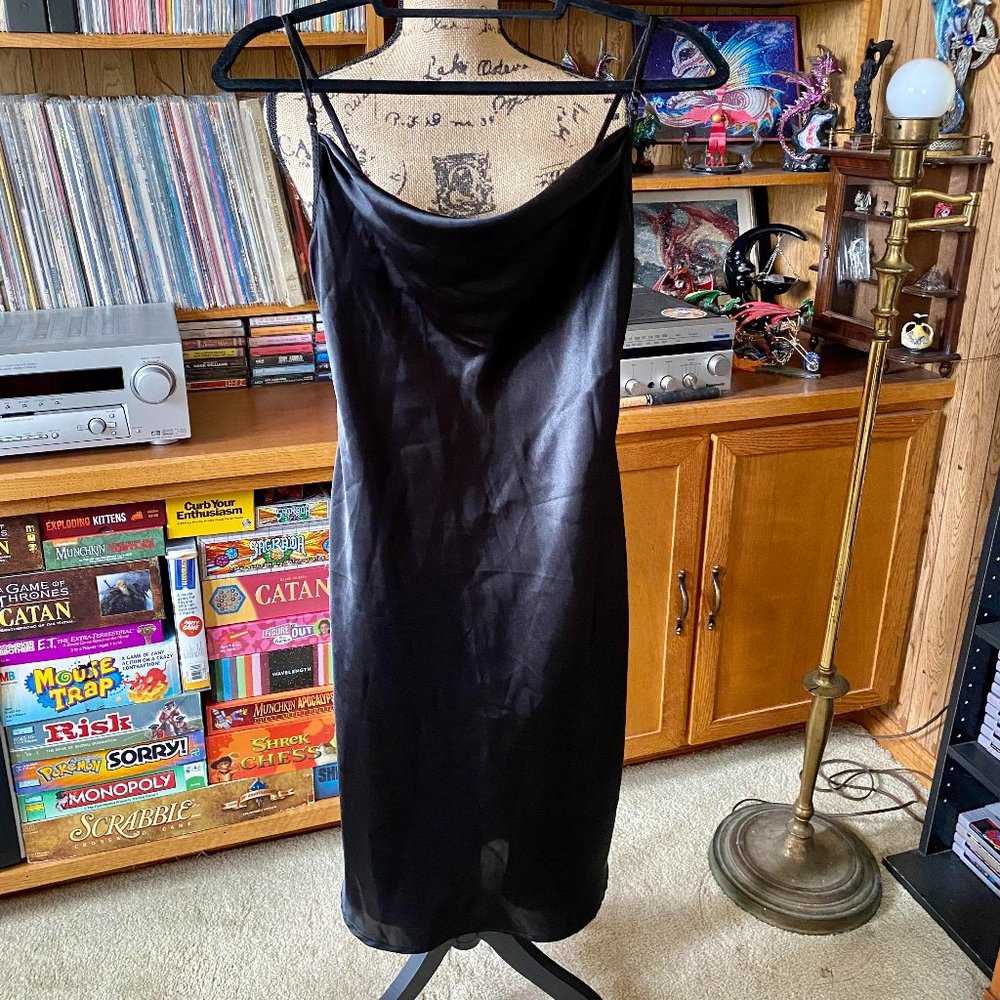 Y2K Vintage Old Navy Black Slip Dress
